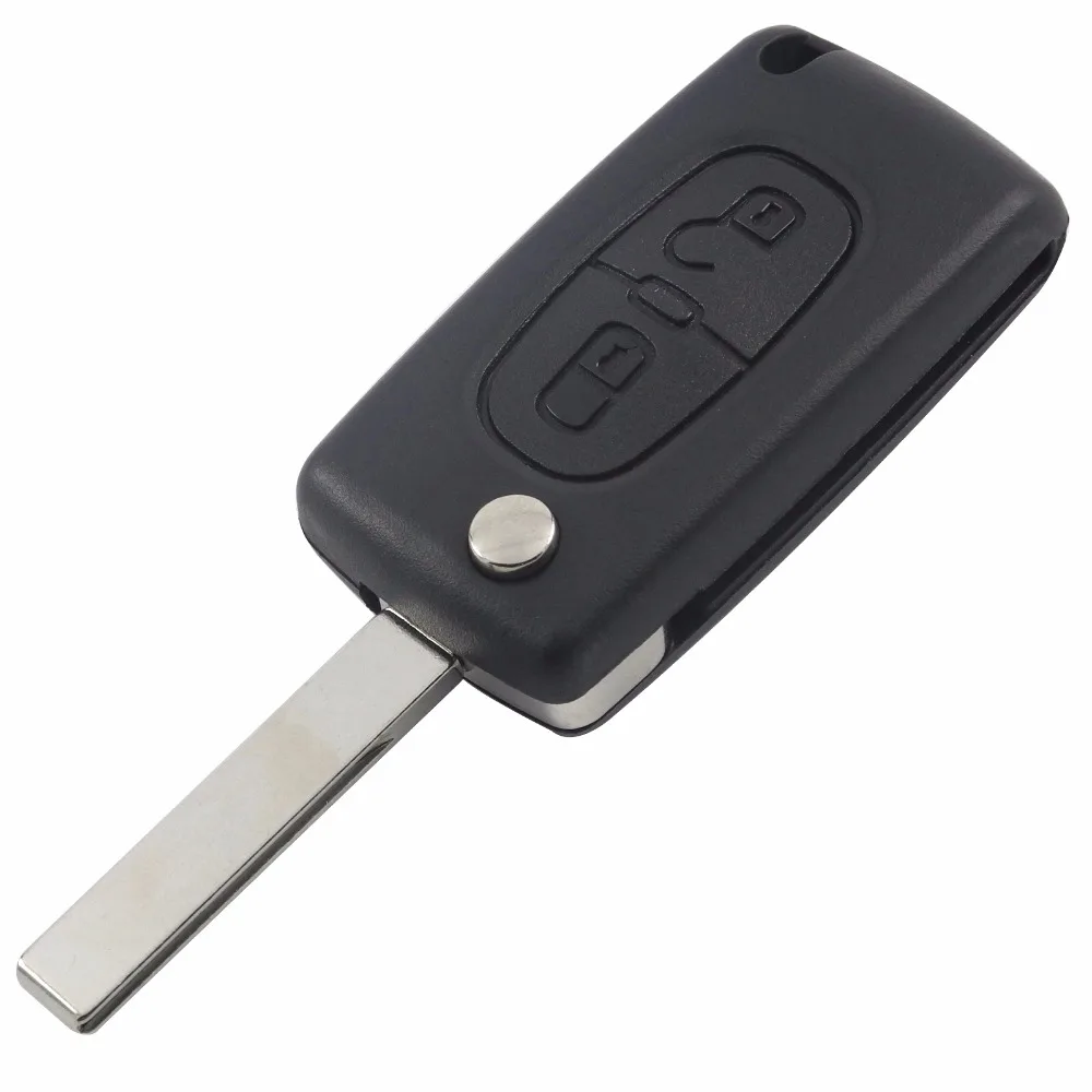 Jingyuqin оболочки PCF7941 чип 433 МГц ID46 для peugeot 107 207 307S 308 607 Citroen C2 C3 C4 C5 C6 CE0523 VA2 флип