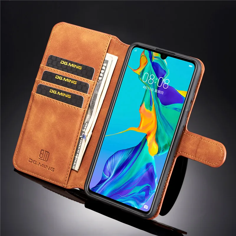 Бумажник Флип кожаный чехол для huawei Honor20 P Smart 2019 P20 P30 Mate20 Pro Lite Y5 Y6 Y7 Y9 Prime Nova 5i 8A 8S 10Lite