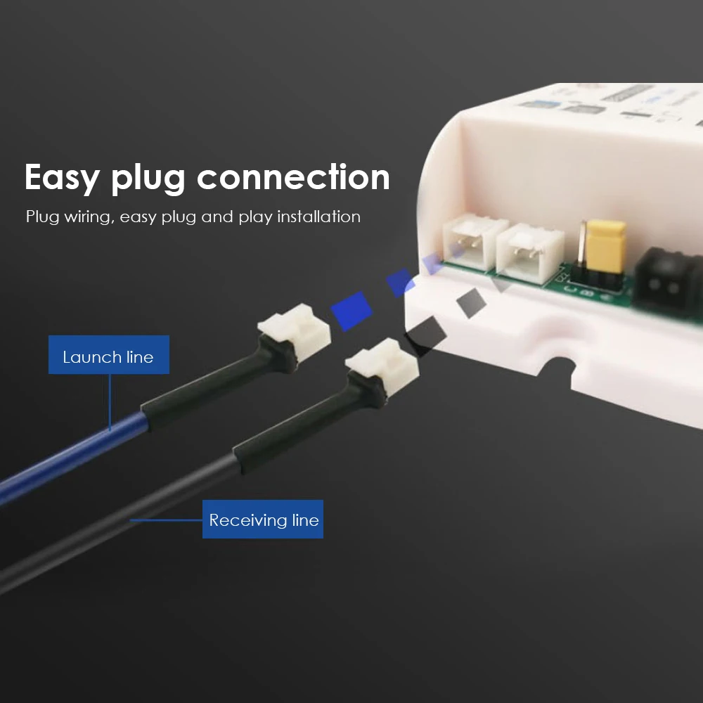 Безопасность одиночный фотоэлектрический луч датчик детектор для авто-двери