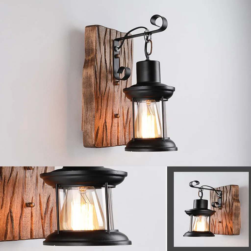 E27 Винтаж Ретро Лофт промышленный стиль Металл искусство ресторан кафе настенный