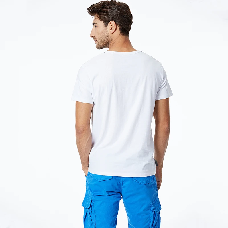 _ 2020 мужские футболки с коротким рукавом Веселый мультяшный стиль базовая