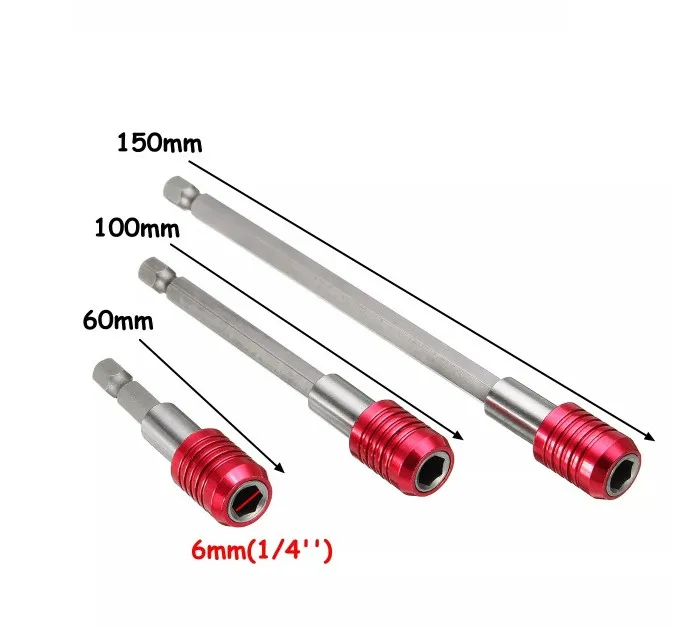 

Hexagon quick release self-locking connecting rod lengthening rod electric drill driver lengthening quick transfer rod batching