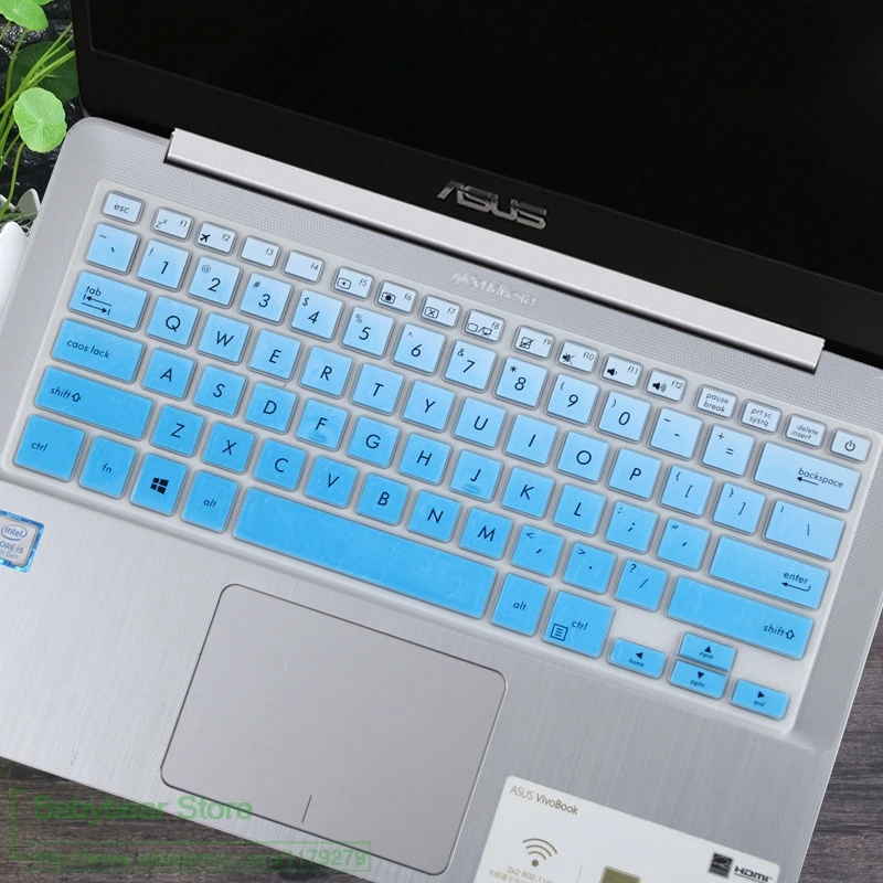 14 дюймовый защитный чехол для клавиатуры Asus vivobook X407 x407u X407UB X407UA X407UF X411U X411UF PU404U X405UR