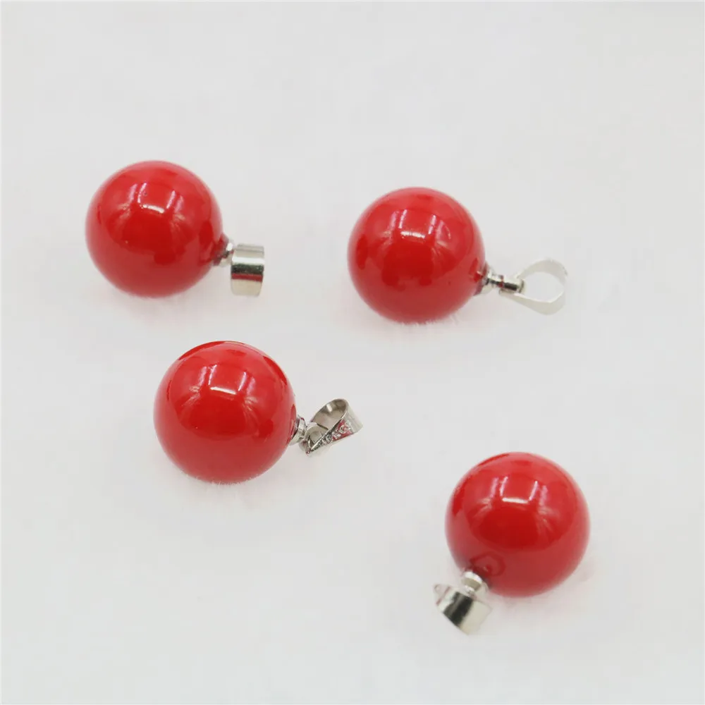 5 шт. оптовая продажа ювелирных изделий Круглые бусины 10 мм красный натуральный