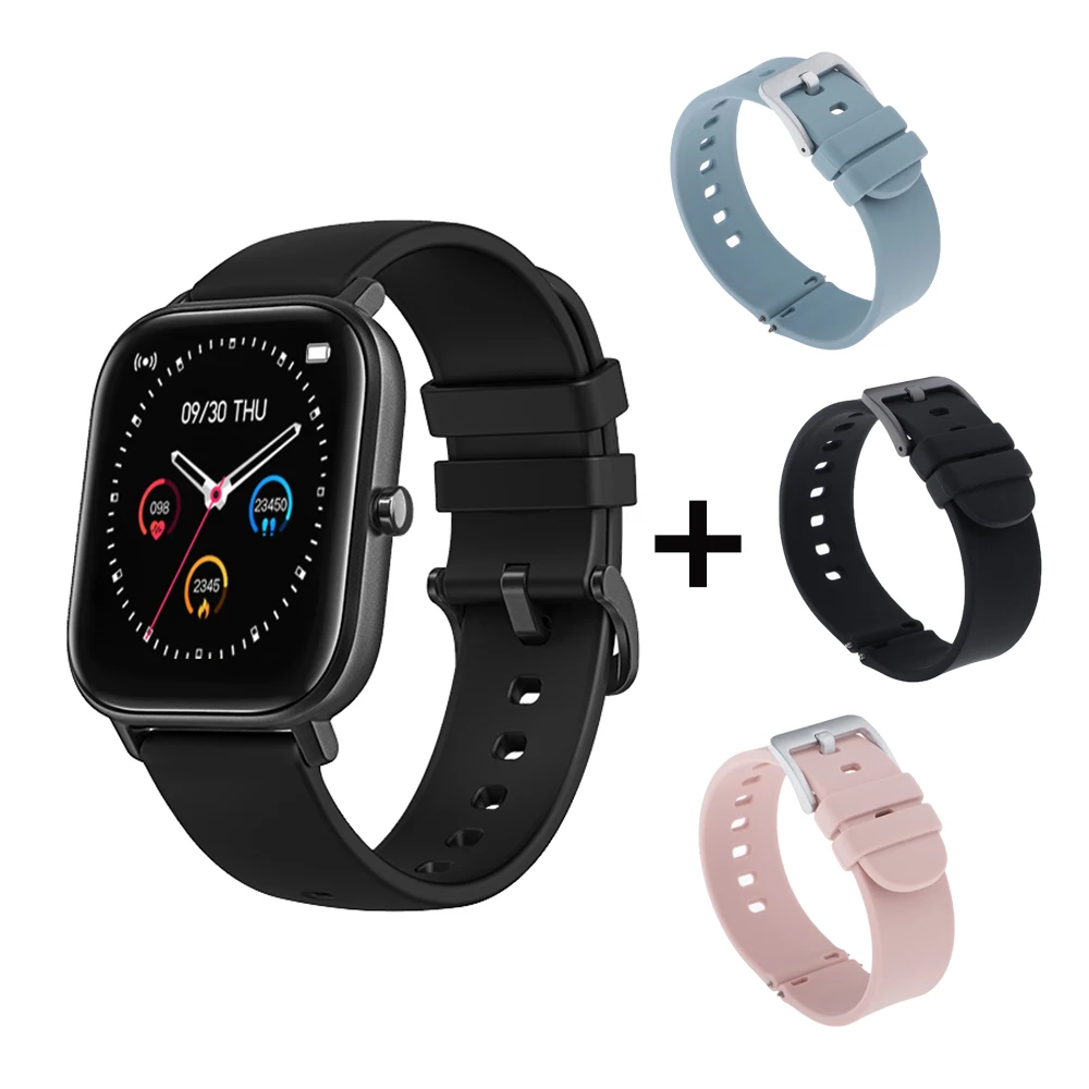 

Newest IP67 P8 Smart Watch Wristband Men Women Sport Clock Fitness Heart Rate Monitor Sleep Monitor Smartwatch tracker for phone