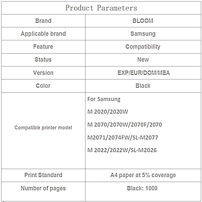 Чип перезагрузки мощности mlt d111s для картриджа samsung m2020w M2020 sl-m2070w высокое качество