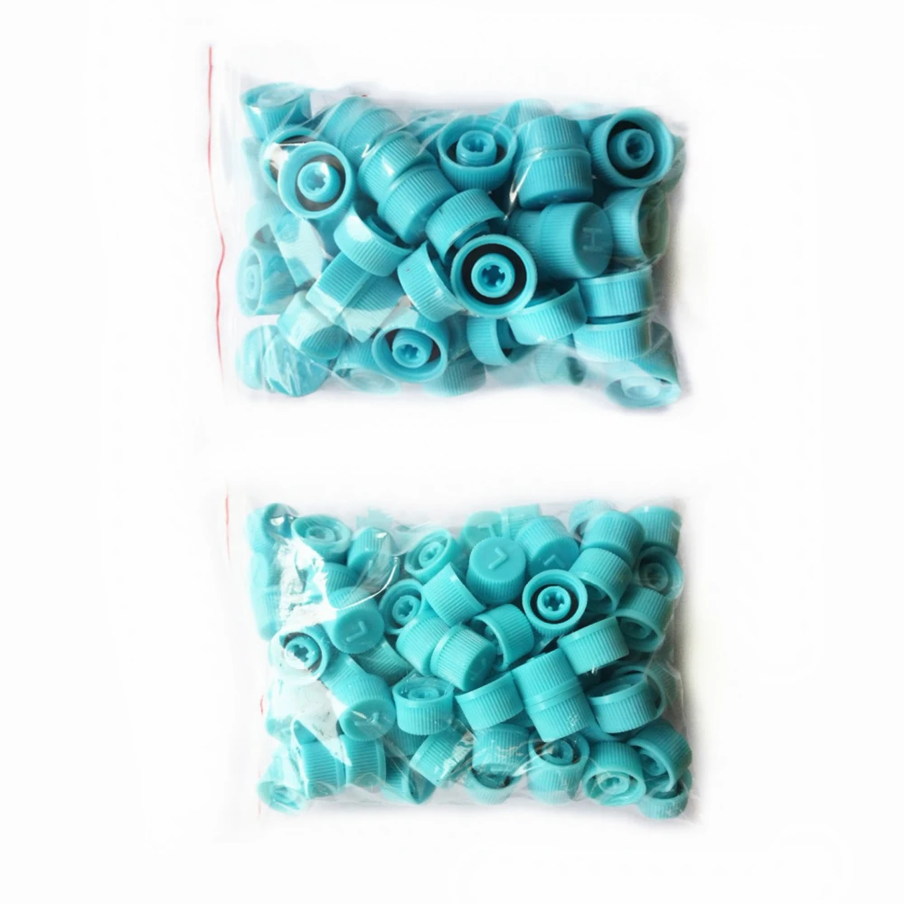 

20 шт./лот, крышка клапана компрессора автомобильного кондиционера, пылезащитная крышка, крышка высокого давления хладагента