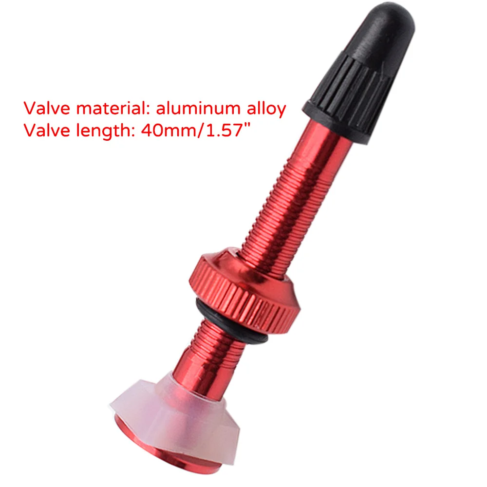 

MTB Bicycle Road Bike Tubeless Tire Aluminum Valve Core Stems Aluminum Alloy