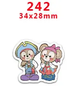PR242 30 шт./лот плоское заднее плоское украшение из смолы diy украшения аксессуары DIY материалы ручной работы PR54 - Цвет: PR242