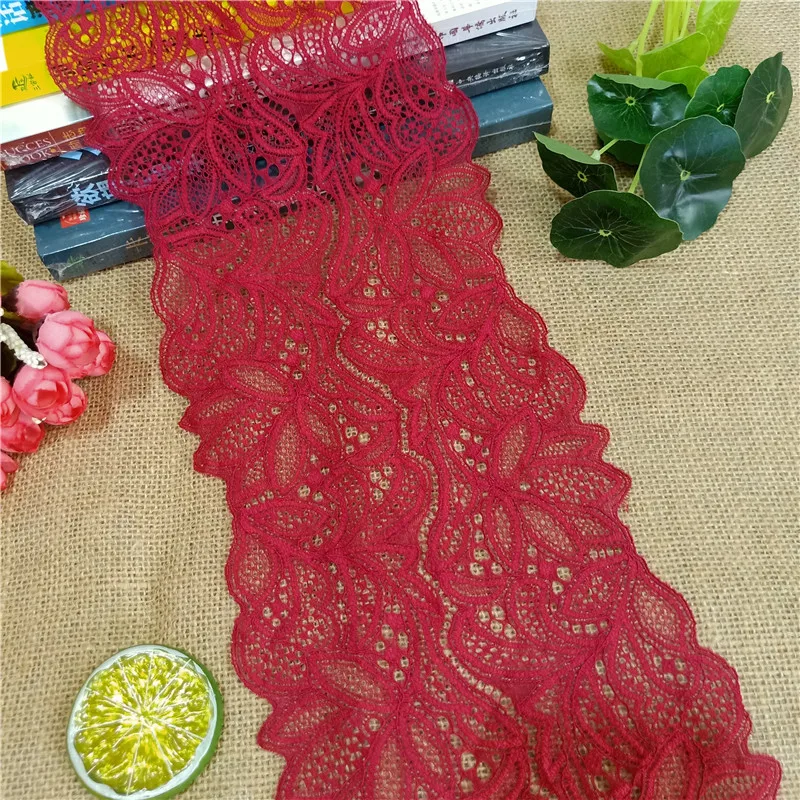 E1712 3 * 15 см кружевная эластичная тканевая лента для свадьбы Кружевная