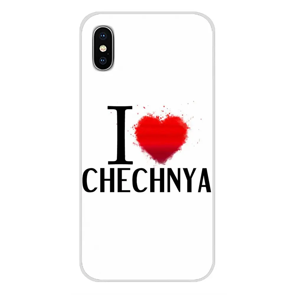 Силиконовый чехол I Am From Chechen Wolf с национальным флагом для Samsung Galaxy S3 S4 S5 Mini S6 S7 Edge S8
