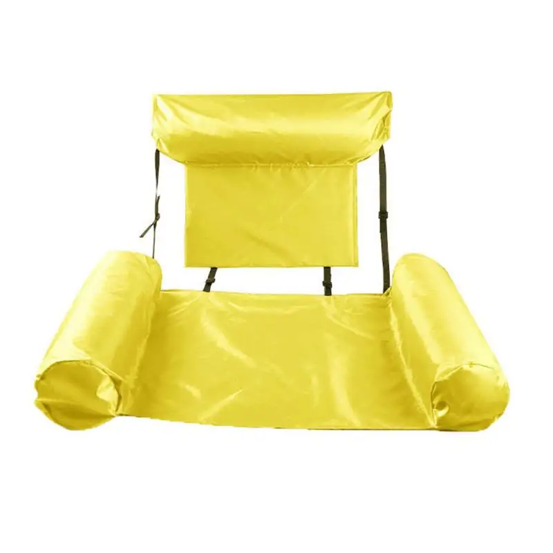 

Summer High-quality Water Inflatable Recliner Floating Bed Swimming Pool Leisure Hammock Foldable Dual-purpose Backrest Row