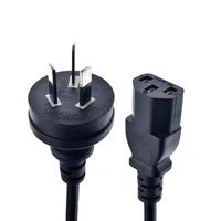australia power cord c13 to au 3 pins plug extension cord adapter charger monitor 1 5m 5ft