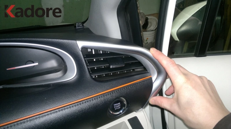 Матовые аксессуары из АБС пластика для Toyota Sienta XP170 2015 2016 2017 2018 2019 интерьера