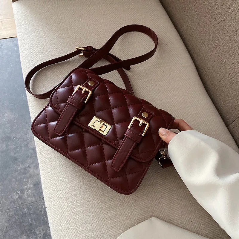 

Женская сумка через плечо, винтажная маленькая квадратная сумка, 2020