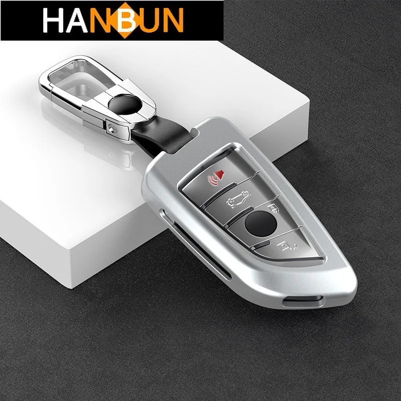 

Aluminum Car Key Case Cover Protection Key Shell For BMW 1/5/6/7 series GT X1 X2 X3 X4 X5 X6 M5 Auto Accessories