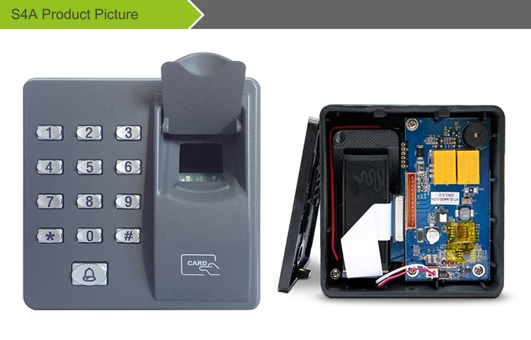 IP68 водонепроницаемая система контроля доступа по отпечаткам пальцев Rfid Контроль доступа Лер Wiegand 26 считыватель отпечатков пальцев антивандальный Открыватель двери