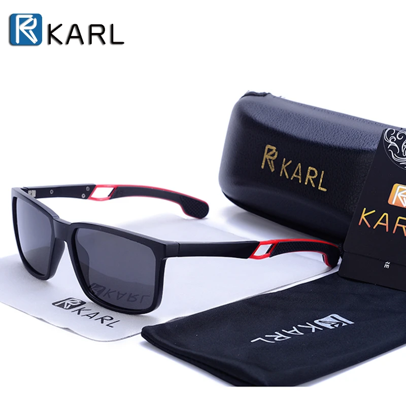 Солнцезащитные очки Мужские ультралегкие поляризационные квадратные солнечные