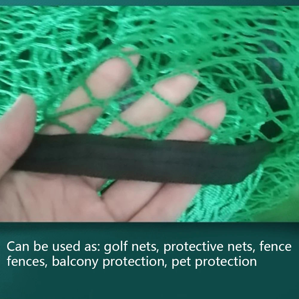 Online Golf Pratik Net Ağır Darbe örgü Ip Spor Eğitimi Için 3M X 3M X 3M Yardımcıları Eğitim Mesh Vuruş Golf Uygulama Aksesuarları