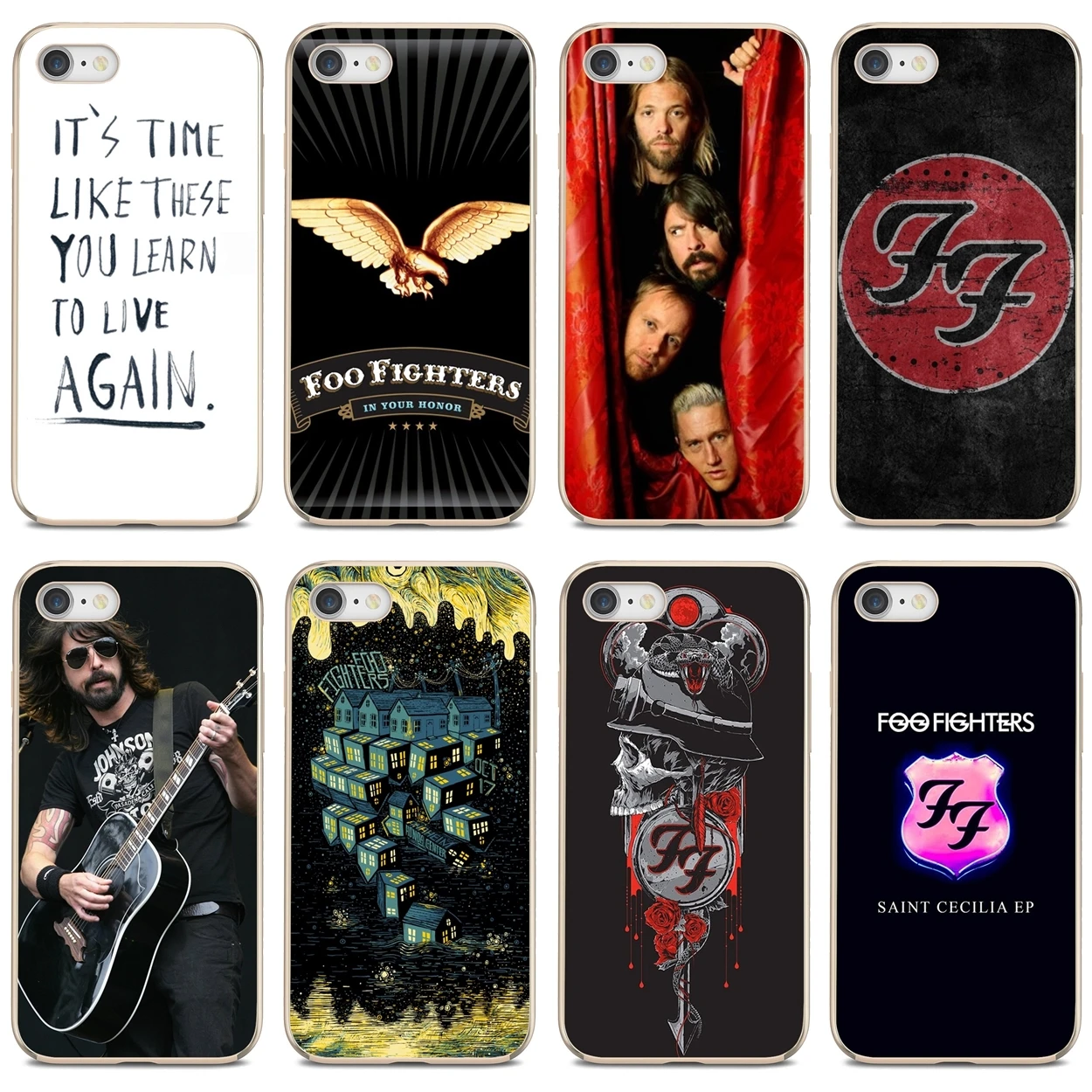 

Foo Fighters Phone Covers For iPod iPhone 10 11 12 Pro Mini 4S 5S SE 5C 6 6S 7 8 X XR XS Plus Max 2020