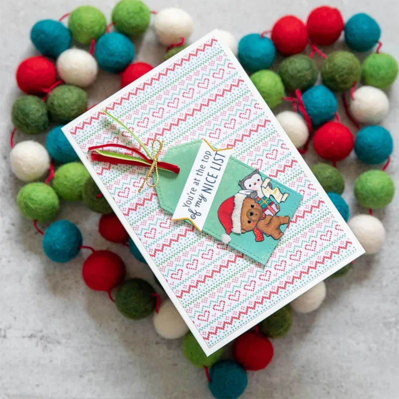 

Polar Bear+Deer Twinkle All The Way Die Cut+Clear Stamp Animals+Phrases Metal Cutting Dies+Clear Stamp For Card Making New 2019