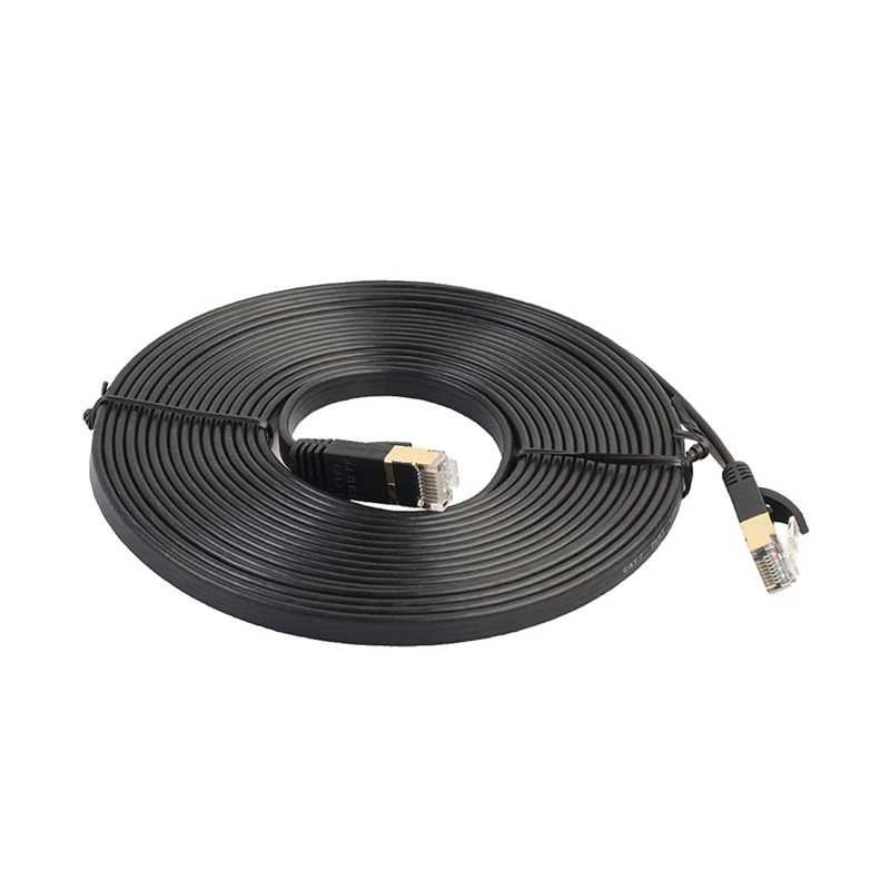 Сетевой кабель Ethernet Cat 7 плоский RJ45 600 МГц 1 м |