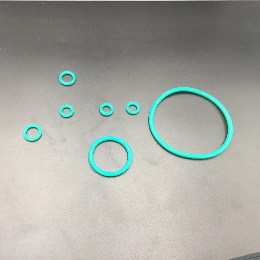 

39.34mm 40.94mm 42.52mm 44.12mm 45.69mm Inner Diameter ID 2.62mm Thickness Green FKM FR Fluororubber Seal Washer O Ring Gasket