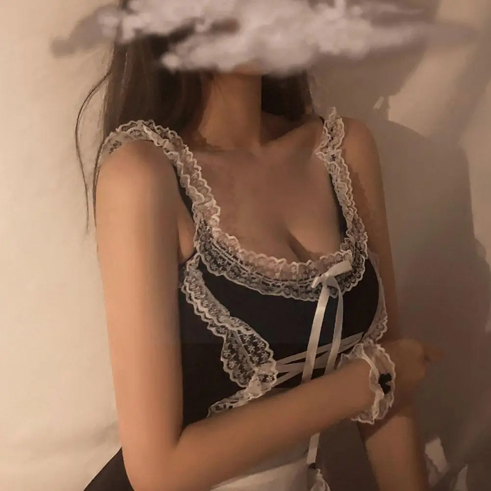 

Hot Maid Suit Hot Costume Uniform Role Play Cute Women Fashion Outfit Dropshipping Maids Dress Lingerie Costumes Cosplay Se S8Q2
