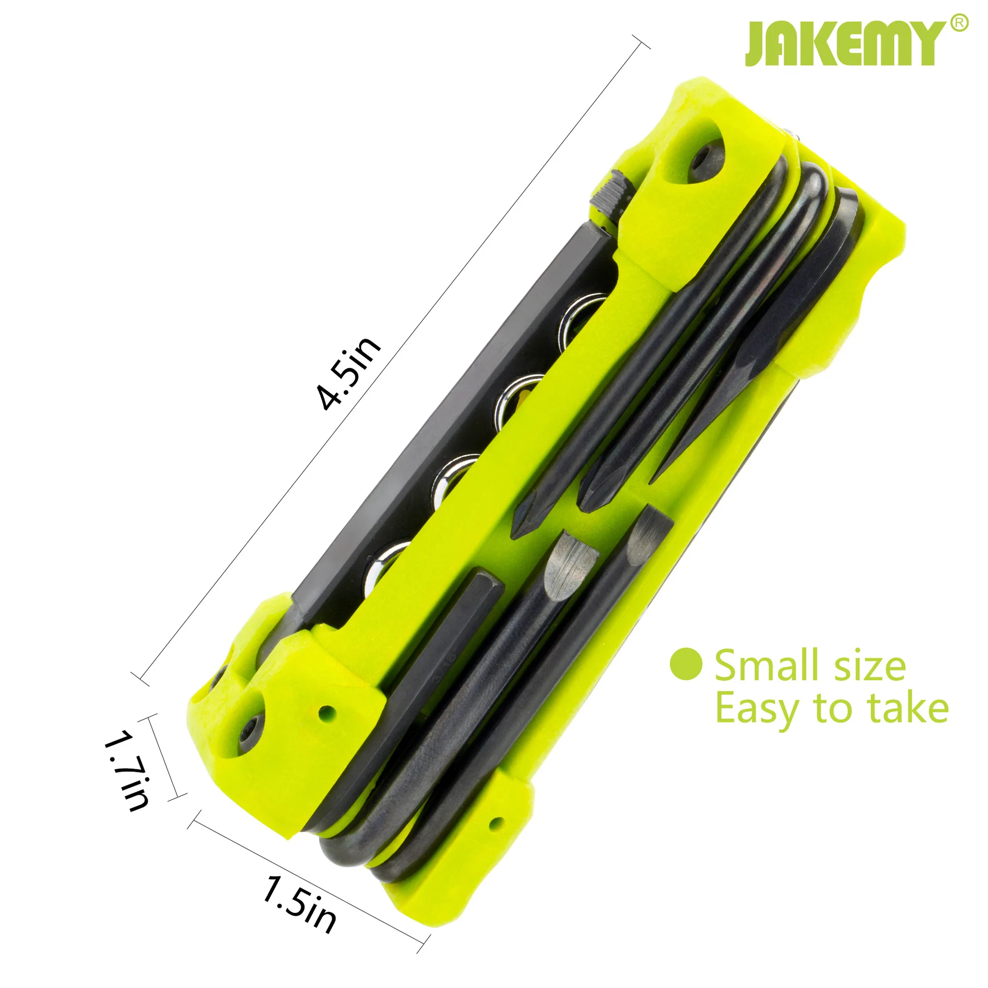 Складной Многофункциональный винтовой нож JAKEMY PJ-1004 для открывания бутылок 17 в 1 |