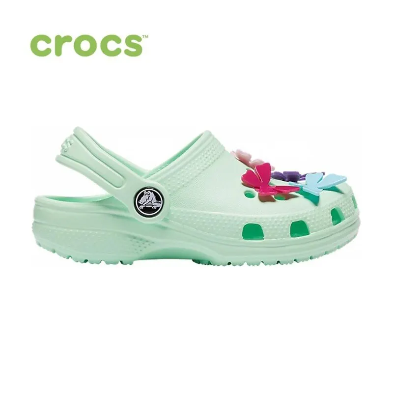 CROCS Classic Butterfly Charm Clg PS KIDS|Мюли и сабо| |