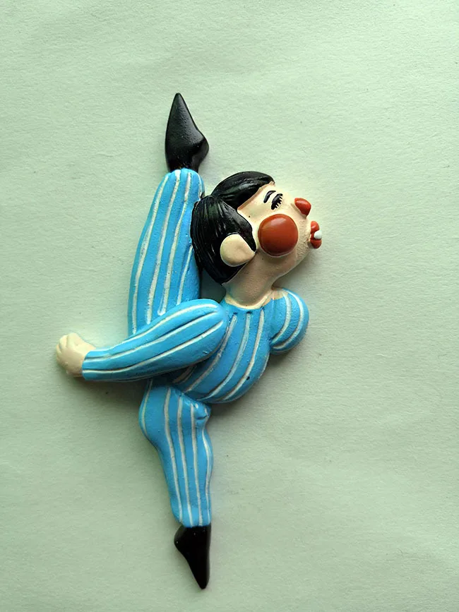 Полимерный магнит на холодильник креативный милый плоский тонкий