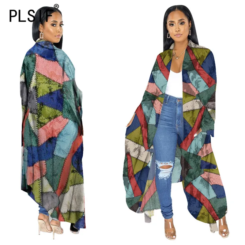 Кардиган с длинным рукавом для молодых девушек модный шикарный топ в богемном