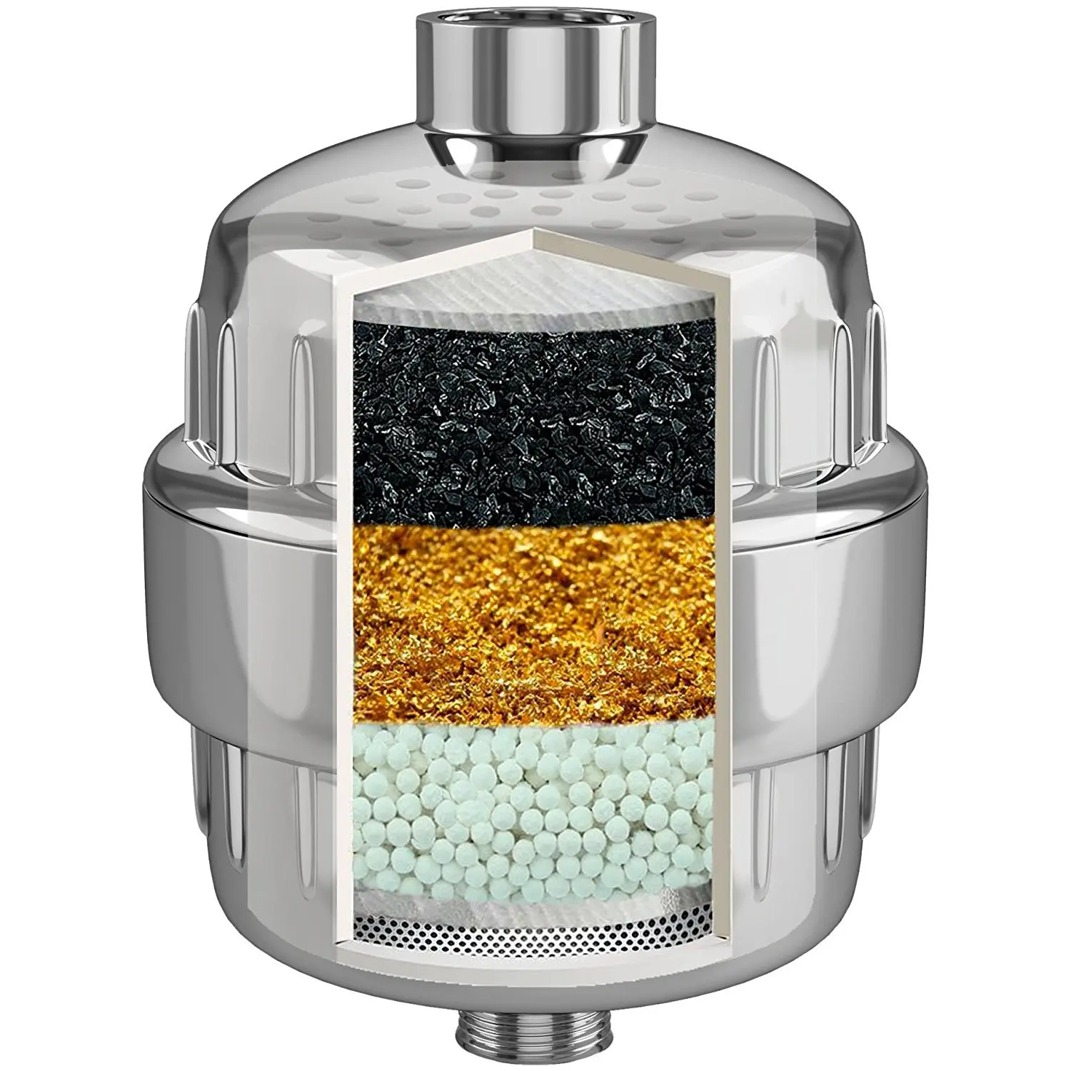 Высокопроизводительный Восстанавливающий фильтр для душа снижает сухость и зуд