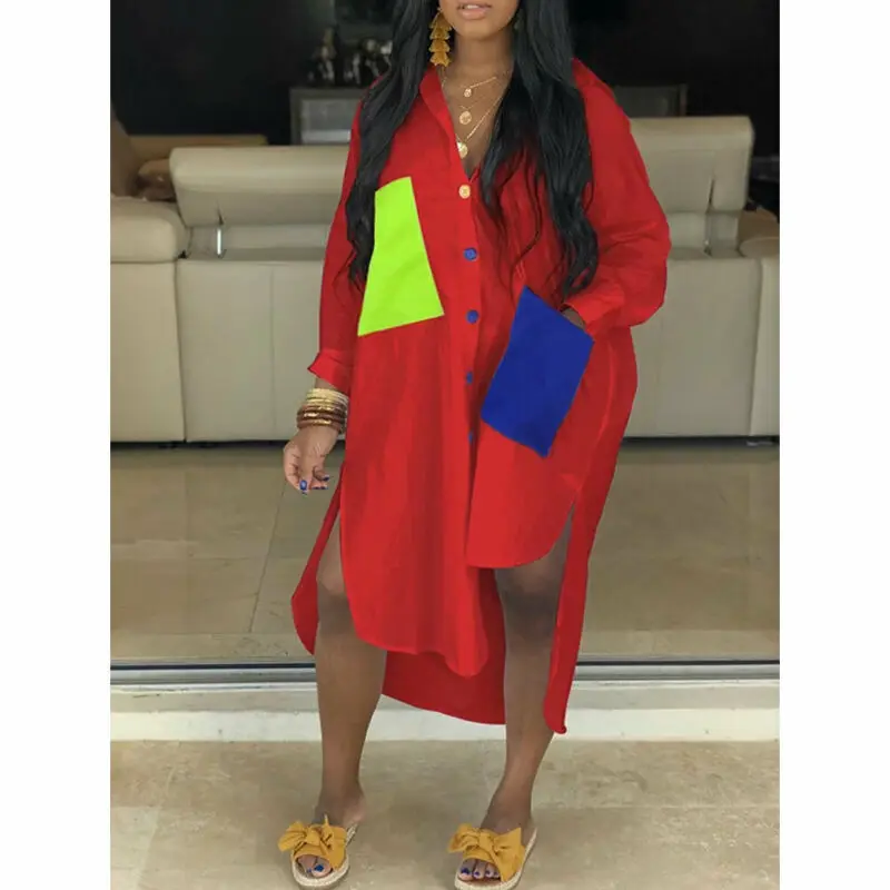 Для женщин рубашки для мальчиков с длинным рукавом отворотом на шее (рубашка