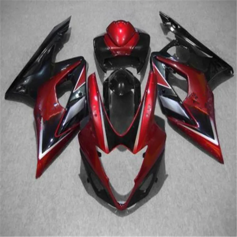 Обтекатели для GSXR1000 05 06 GSX-R1000 2005 2006 SUZUKI K5 красный черный | Автомобили и мотоциклы