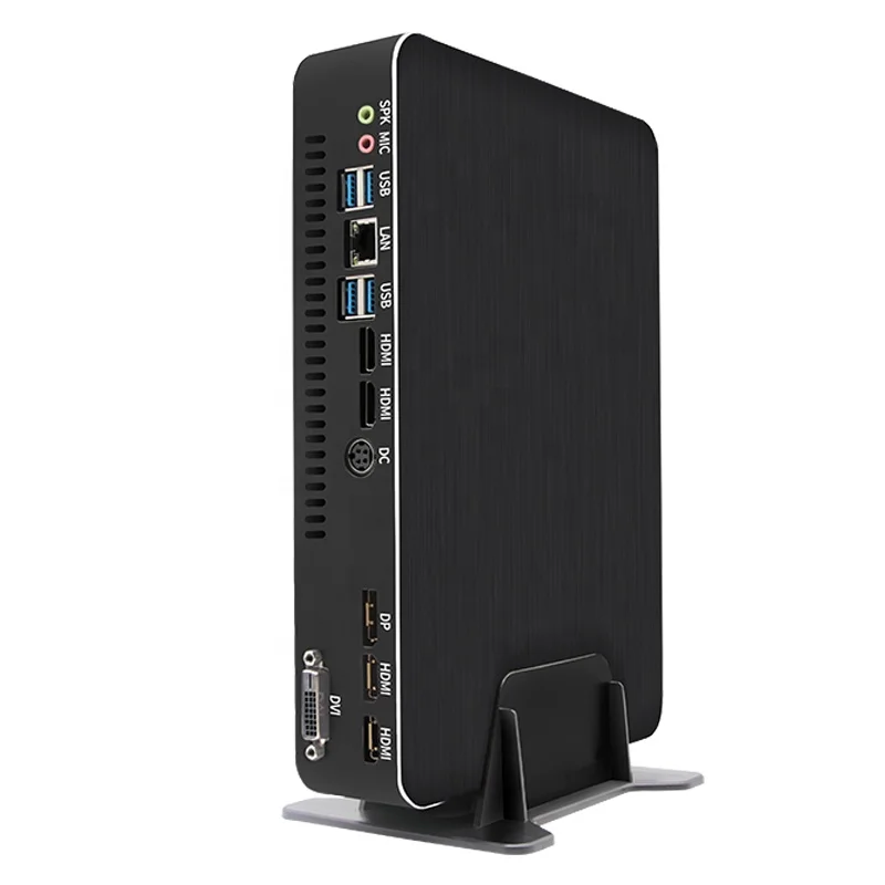 M.2 PCIE Intel Core I3 i5 9400F Xeon miniPc v3 NVIDIA GTX 1050Ti 750Ti 4G маленький неттоп настольный компьютер LTE