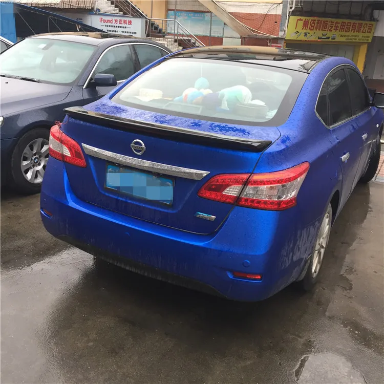 Спойлер для Nissan Sentra увеличенный спойлер из АБС-материала заднего крыла