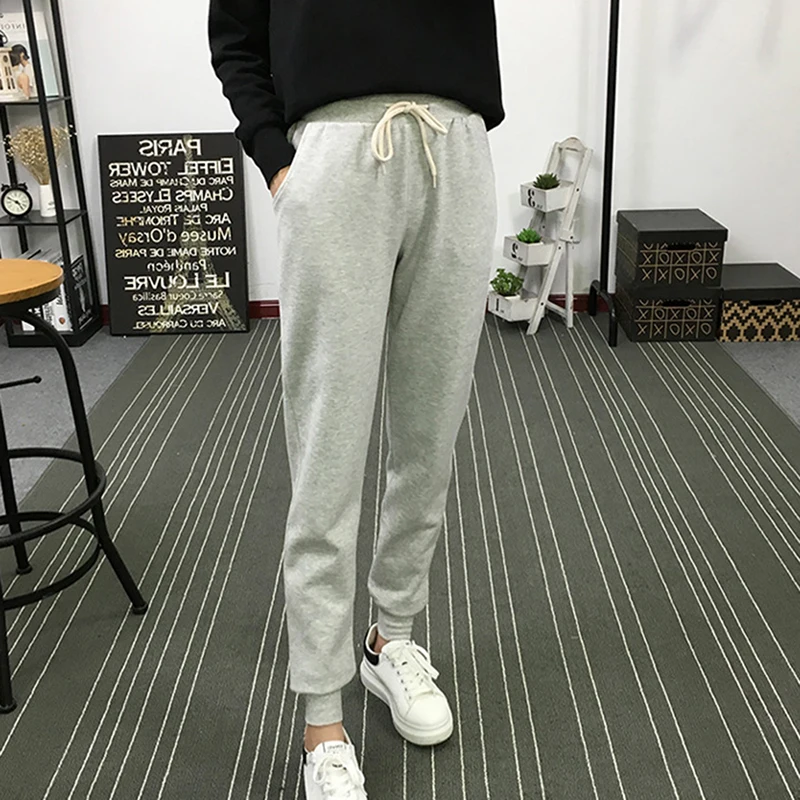 Повседневные шаровары женские спортивные штаны джоггеры Женская Китайская