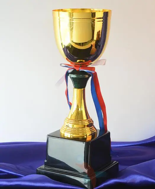 

Metal trophy foshan primary school games taekwondo training class champion trophy Wholesale factory direct selling