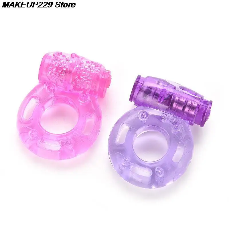 Penis Vibrating Ring Lasting Enlarge Cock Harness Prepuce Bondage Men Sex Toy Erect Fetish Couples Sexual Brinquedos Random | Красота и