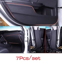 car door interior modified anti kick mat cover co pilot b pillar anti kick pad for honda civic 10th 2020 2019 2018 2017 2016