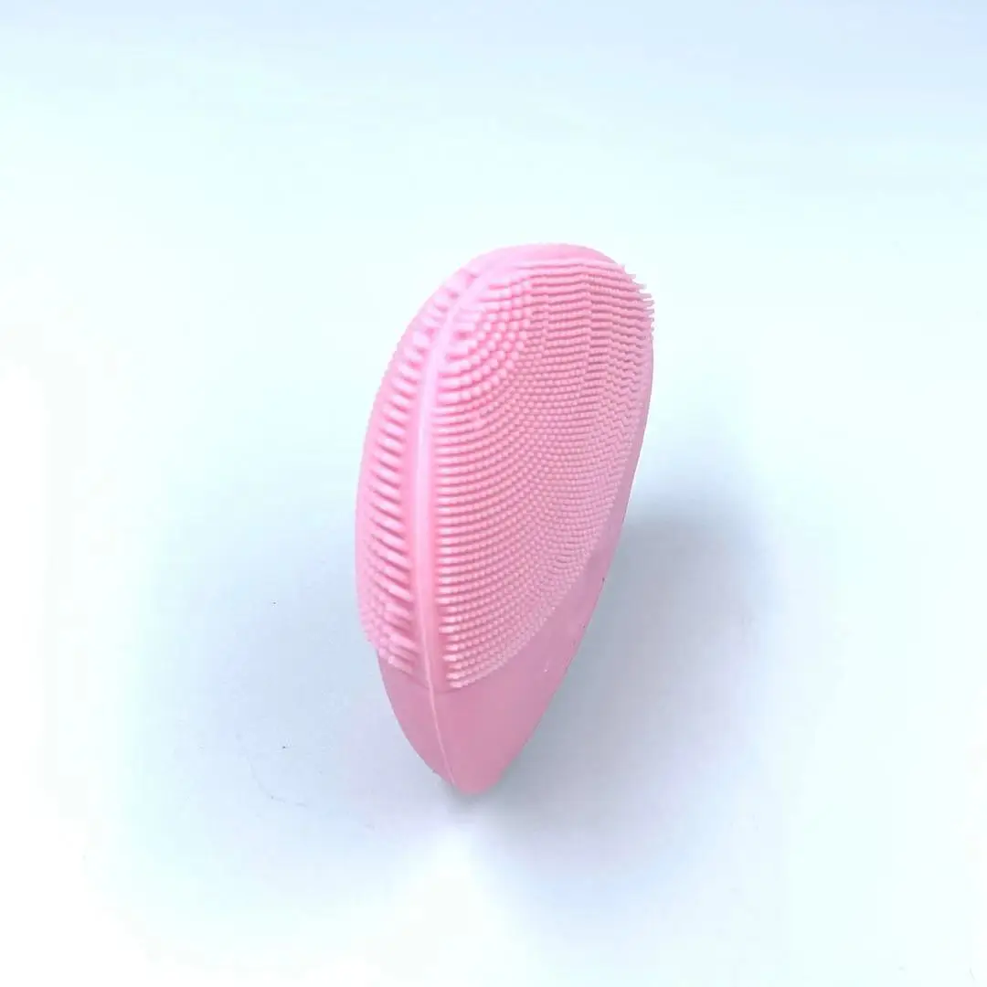 Электрическая мини щетка для мытья лица аппарат глубокой очистки силиконовый