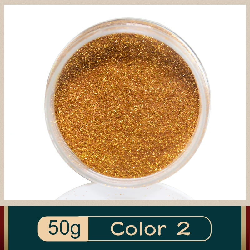 No.2 блестящие порошковые покрытия краска блестящее золото для блестящей краски