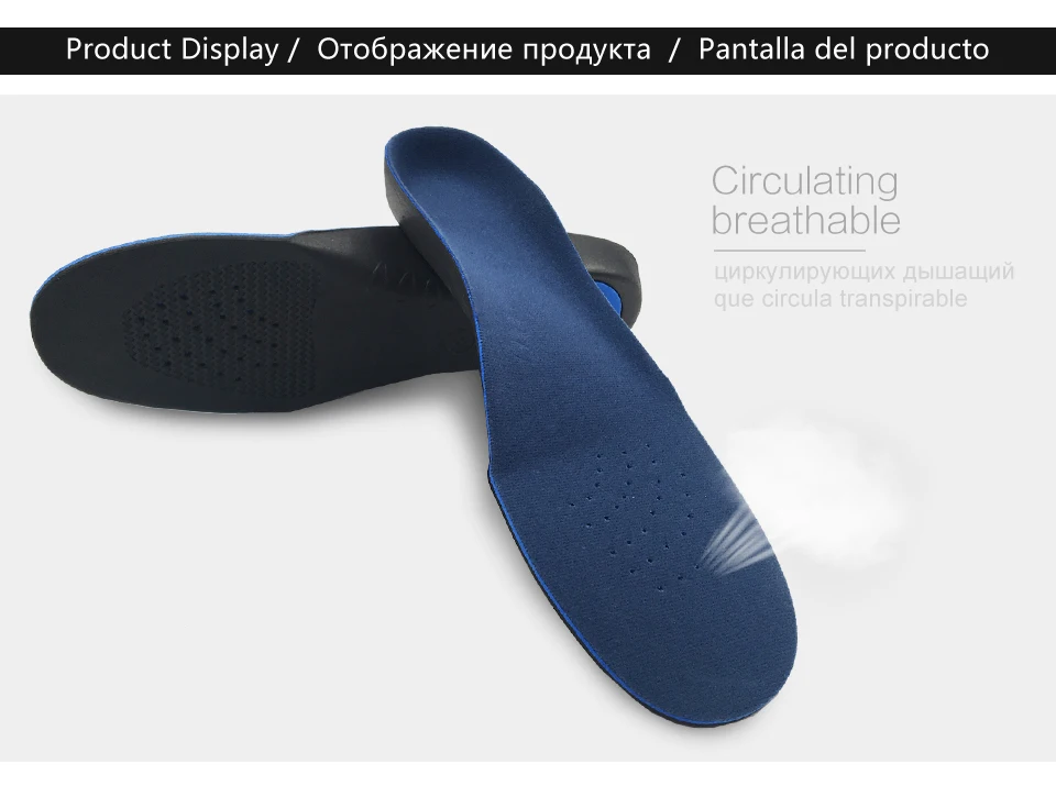 Ортопедические стельки KOTLIKOFF, 3D стельки EVA, плоскостопие, поддержка свода стопы, стельки для обуви для мужчин/женщин, ортопедические стельки для ног