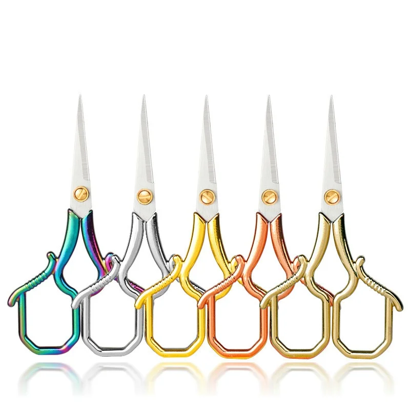 

Ножницы для рукоделия в стиле ретро с квадратной ручкой из нержавеющей стали