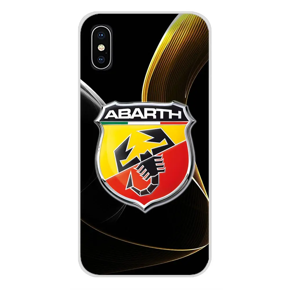 Аксессуары чехлы для телефонов Fiat Abarth логотип Samsung Galaxy S2 S3 S4 S5 Mini S6 S7 Edge S8 S9 S10E Lite Plus