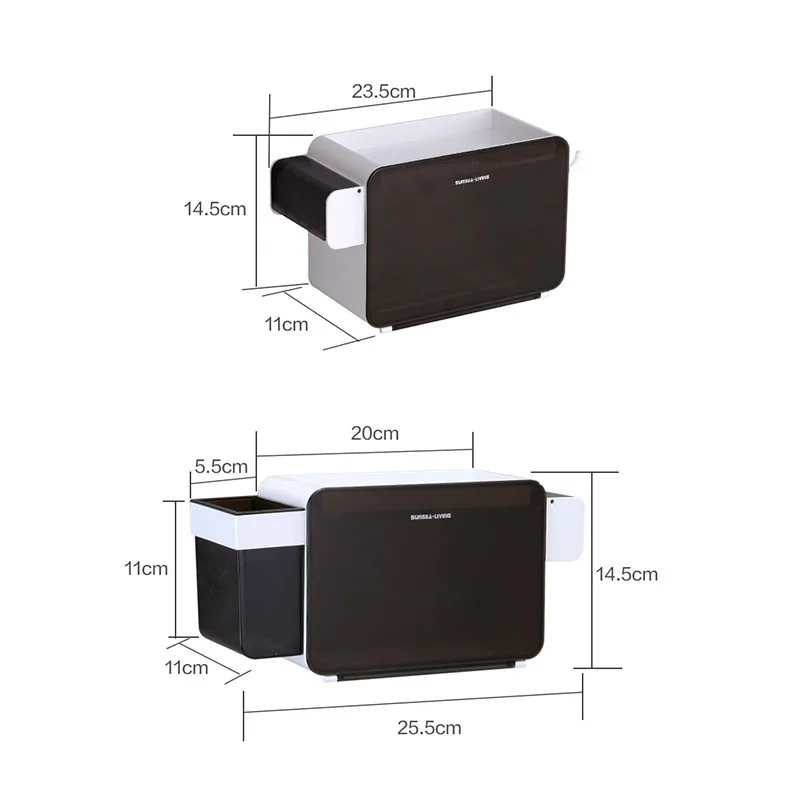 Многофункциональный Набор для ванной комнаты 4 шт. ящик принадлежностей