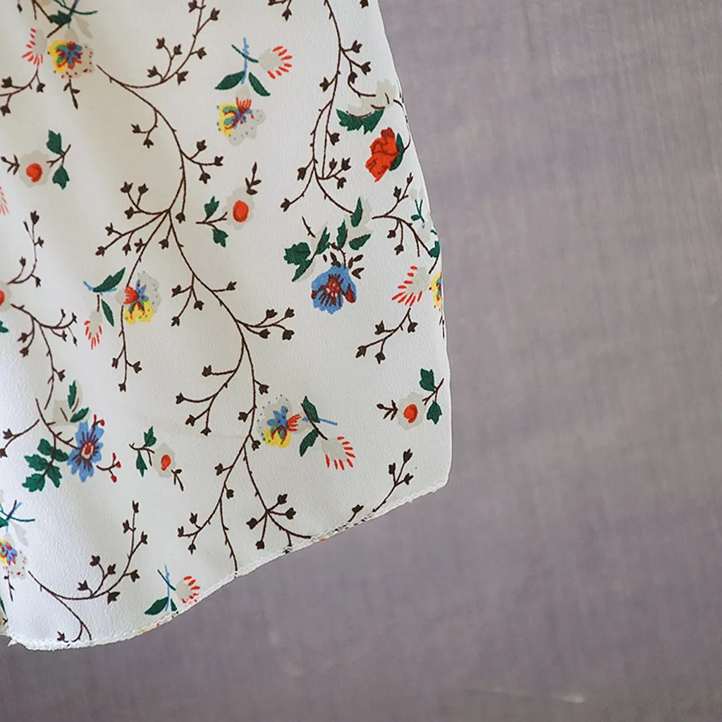 Детское платье принцессы без рукавов с лентами и бантом | Детская одежда обувь