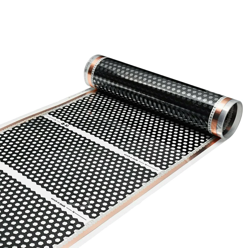 Hot Floor Heating 50CMx2M Honeycomb Heater Electric Infrared Heated Floor Film 220V