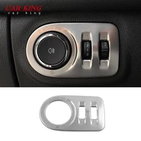 for chevrolet cruze 2016 2017 2018 car headlamps adjustment switch cover trim stainless steel interior auto styling accessories